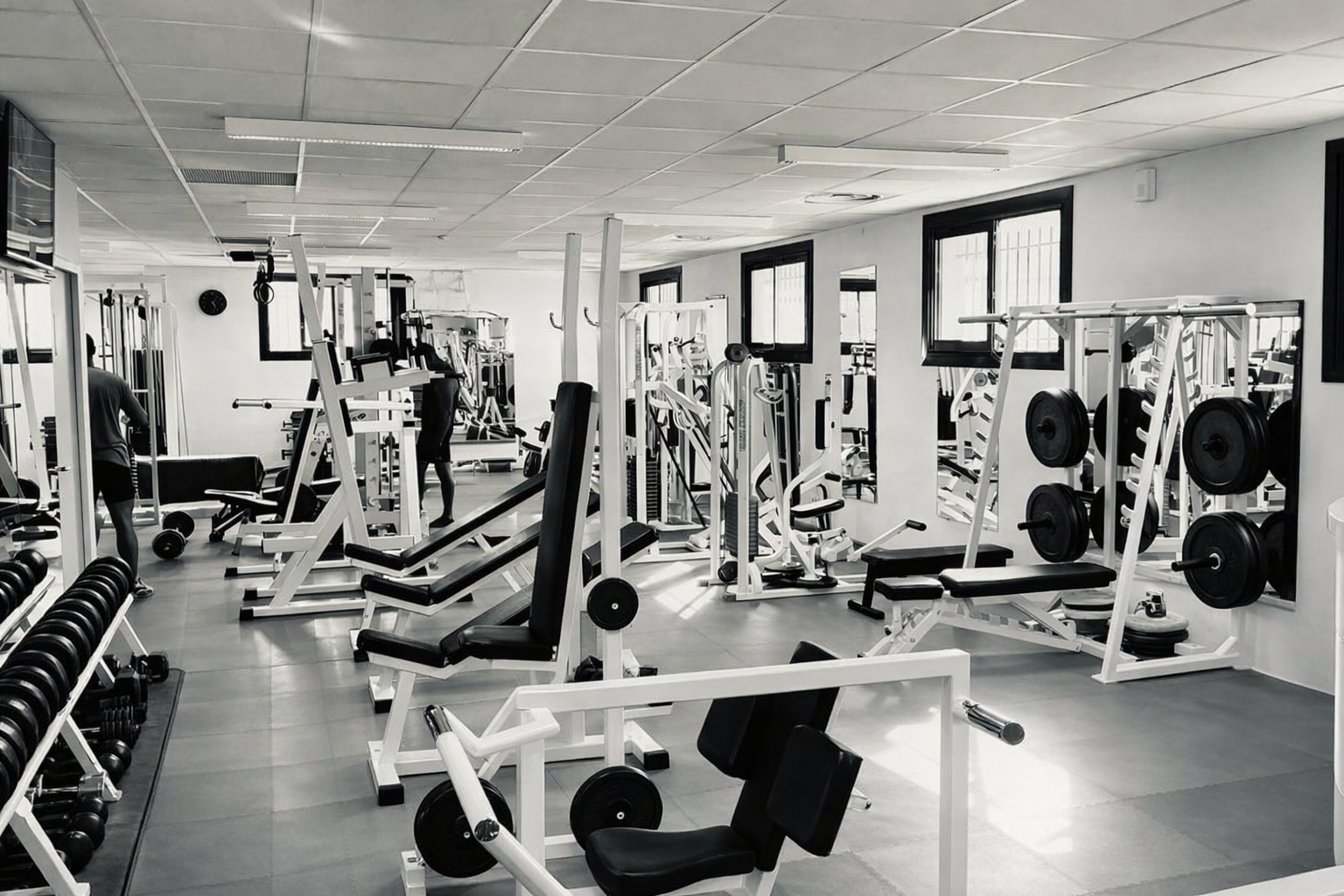 Vue d'ensemble de la salle Club Sportislois