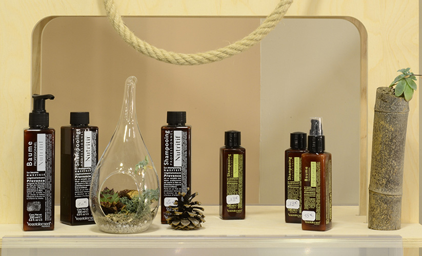 Produits végétaux coiffure