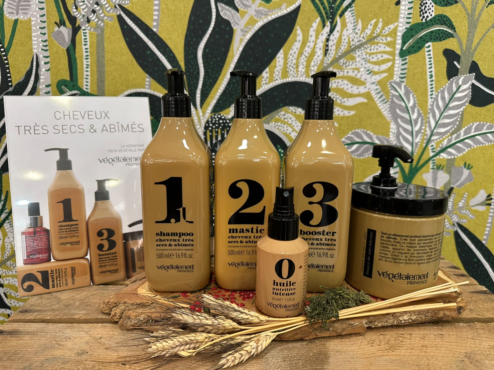 Produits naturels de coiffure
