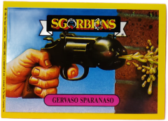 album sticker GERVASO SPARANASO, no. 411 — Sgorbions serie 2