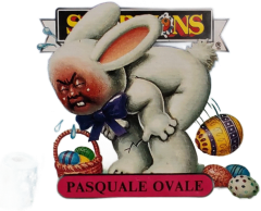 album sticker PASQUALE OVALE, no. 419 — Sgorbions serie 3