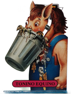 album sticker TONINO EQUINO, no. 420 — Sgorbions serie 3