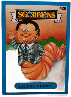 album sticker GIULIO VERME, no. 429 — Sgorbions serie 3