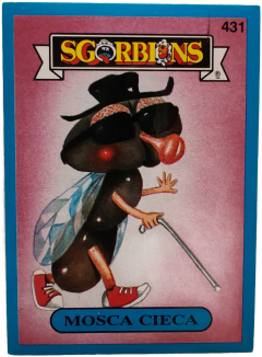 album sticker MOSCA CIECA, no. 431 — Sgorbions serie 3