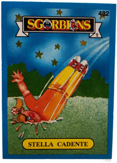album sticker STELLA CADENTE, no. 432 — Sgorbions serie 3