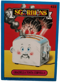 album sticker GRAZIELLA TOSTA CERVELLA, no. 433 — Sgorbions serie 3