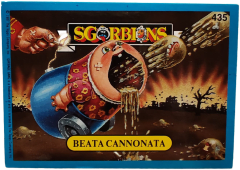 album sticker BEATA CANNONATA, no. 435 — Sgorbions serie 3