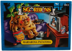 album sticker MARIAROSA PATATOSA, no. 443 — Sgorbions serie 3