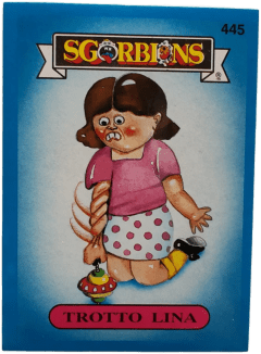 album sticker TROTTO LINA, no. 445 — Sgorbions serie 3