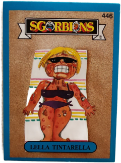 album sticker LELLA TINTARELLA, no. 446 — Sgorbions serie 3