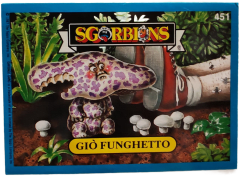 album sticker GIÒ FUNGHETTO, no. 451 — Sgorbions serie 3