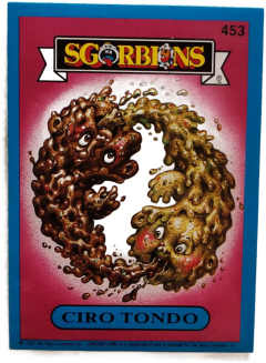 album sticker CIRO TONDO, no. 453 — Sgorbions serie 3