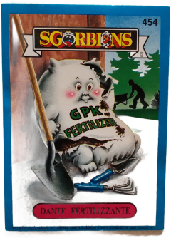 album sticker DANTE FERTILIZZANTE, no. 454 — Sgorbions serie 3