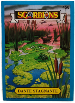 album sticker DANTE STAGNANTE, no. 456 — Sgorbions serie 3