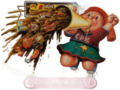 album sticker ROSANNA SI AFFANNA, no. 459 — Sgorbions serie 3