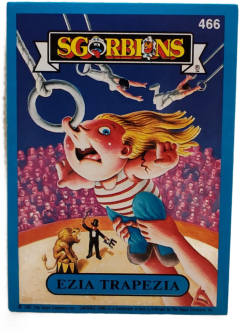 album sticker EZIA TRAPEZIA, no. 466 — Sgorbions serie 3