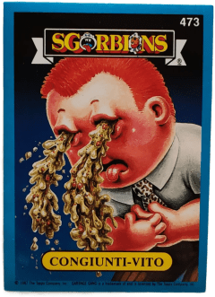 album sticker CONGIUNTI-VITO, no. 473 — Sgorbions serie 3
