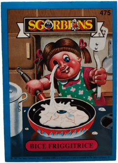 album sticker BICE FRIGGITRICE, no. 475 — Sgorbions serie 3