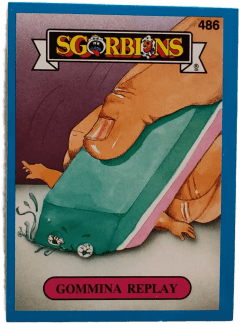 album sticker GOMMINA REPLAY, no. 486 — Sgorbions serie 3