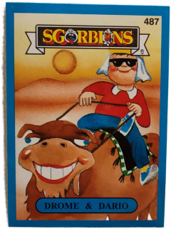 album sticker DROME & DARIO, no. 487 — Sgorbions serie 3