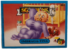 album sticker IMBRAGA-TINA, no. 491 — Sgorbions serie 3