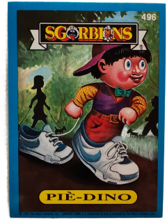 album sticker PIÈ-DINO, no. 496 — Sgorbions serie 3