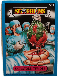 album sticker SALVATORE TUMORE, no. 501 — Sgorbions serie 3
