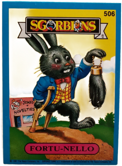 album sticker FORTU-NELLO, no. 506 — Sgorbions serie 3