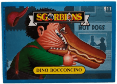 album sticker DINO BOCCONCINO, no. 511 — Sgorbions serie 3