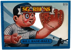 album sticker BILL BASE-BALL, no. 515 — Sgorbions serie 3