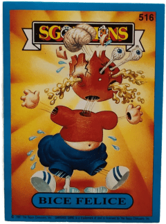 album sticker BICE FELICE, no. 516 — Sgorbions serie 3