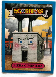 album sticker PIERA CIMINIERA, no. 526 — Sgorbions serie 3