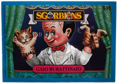 album sticker GAIO BURATTINAIO, no. 535 — Sgorbions serie 3