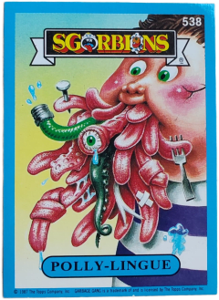 album sticker POLLY-LINGUE, no. 538 — Sgorbions serie 3