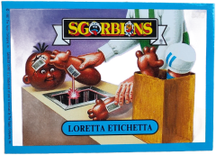 album sticker LORETTA ETICHETTA, no. 539 — Sgorbions serie 3