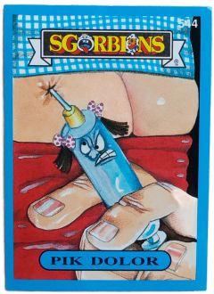album sticker PIK DOLOR, no. 544 — Sgorbions serie 3