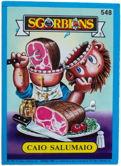 album sticker CAIO SALUMAIO, no. 548 — Sgorbions serie 3