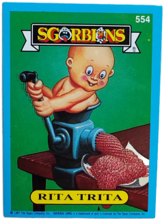 album sticker RITA TRITA, no. 554 — Sgorbions serie 3