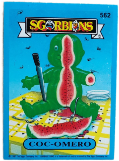 album sticker COC-OMERO, no. 562 — Sgorbions serie 3