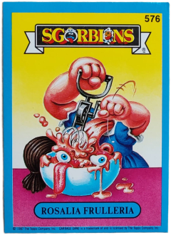 album sticker ROSALIA FRULLERIA, no. 576 — Sgorbions serie 3