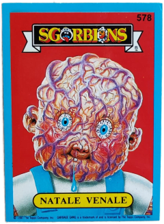 album sticker NATALE VENALE, no. 578 — Sgorbions serie 3