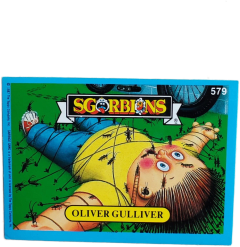 album sticker OLIVER GULLIVER, no. 579 — Sgorbions serie 3