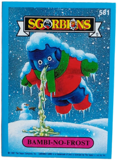 album sticker BAMBI-NO-FROST, no. 581 — Sgorbions serie 3