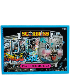 album sticker IVA LOCOMOTIVA, no. 599 — Sgorbions serie 3