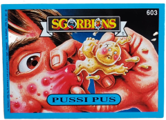 album sticker PUSSI PUS, no. 603 — Sgorbions serie 3