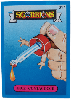 album sticker BICE CONTAGOCCE, no. 617 — Sgorbions serie 3
