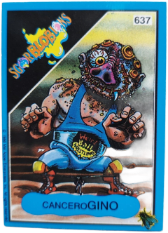album sticker CANCEROGINO, no. 637 — Sgorbions serie 3