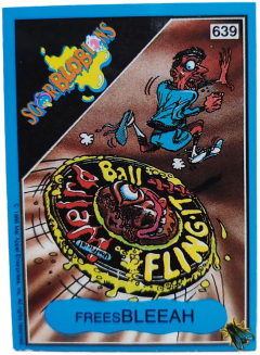 album sticker FREESBLEEAH, no. 639 — Sgorbions serie 3