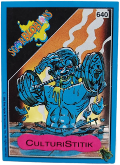 album sticker CULTURISTITIK, no. 640 — Sgorbions serie 3