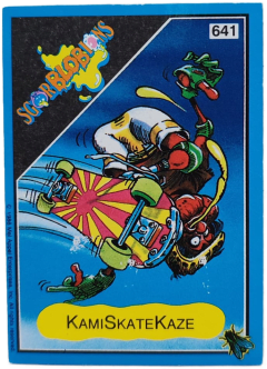 album sticker KAMISKATEKAZE, no. 641 — Sgorbions serie 3